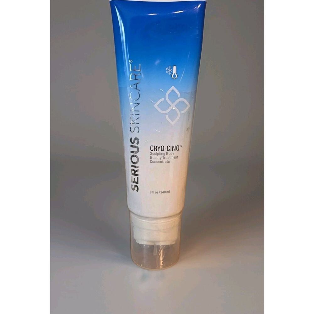Serious Skincare CRYO-CINQ Cellulite Treatment Rollerball Sculpting Body 8oz New